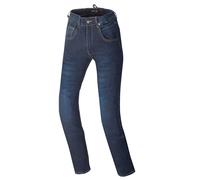 Merlin Peyton Aramide Ladies Motorcycle Jeans, bleu foncé, Taille M