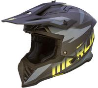 Merlin Recon Code Matt Carbon Casque de motocross, Taille S (55/56)