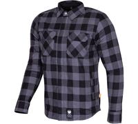 Merlin Sherbrook D30 Chemise de moto monocouche, noir-gris, taille 2XL pour homme