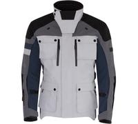 Merlin Solitude D3O Veste textile de moto, gris-bleu, taille L pour homme