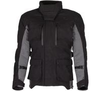 Merlin Solitude D3O Veste textile de moto, noir/gris, Taille S
