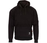 Merlin Stealth Pro D3O Sweat à capuche de moto, noir, Taille M