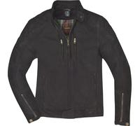 Merlin Stockton Veste en cuir de moto, Marron, Taille S