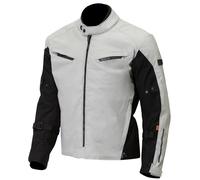 Merlin Taos D30 Veste textile moto imperméable, blanc-beige, taille S pour homme