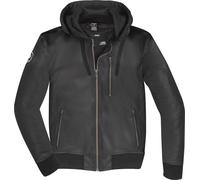 Merlin Trance Veste en cuir de moto, noir-brun, taille L pour homme