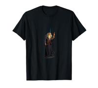 Merlin Wizard, Sorcier of Camelot, Avalon Magic Legend T-Shirt