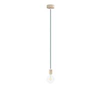 Merlotti 36.503 Suspension avec câble Textile, Vert Sauge, 2 mètres