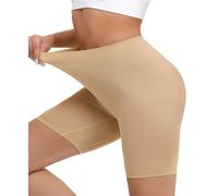 Merlvida Culotte Gainante Femme Ventre Plat Gaine Amincissante sans Couture Panty Gainant Invisible Shorty Anti Frottement Cuisse Leggings Taille Haute sous Vêtements Sculptantes Short Minceur