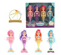 Mermaid 05878A S Set with 4 dolls 15 cm sisters' No aplica Dolls & Accessories,