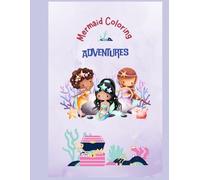 Mermaid Activity Coloring Book