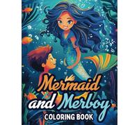 Mermaid and Merboy Coloring Book