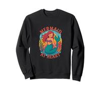 Mermaid at Heart Ocean Soul Summer Vibes Esthétique Sweatshirt
