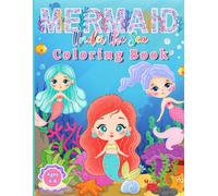 Mermaid Coloring Book: Adorable Illustrations for Your Young Kids Cute Mermaid