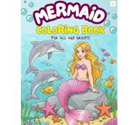 Mermaid Coloring Book by Ms Little Bunny - Age 2 and Above