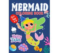 Mermaid Coloring Book for Kids Ages 4-8: Best Ocean Adventure with Cute Mermaids, Ocean Animals with Fun Activities for Kids: 60 -Cute Mermaids to Color, Fish, Mer-cats {Perfect Easter Gift}