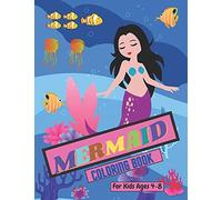 Mermaid Coloring Book: For Kids Ages 4-8 (Us Edition) (Coloring Books)