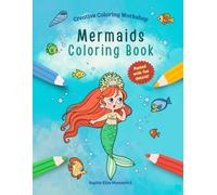 Mermaid Coloring Book: Over 30 detailed mermaid coloring pages in a magical underwater world for kids ages 8 and up