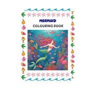 Mermaid colouring book