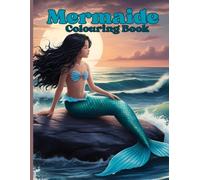 Mermaid colouring book: Adorable mermaid illustrations for young girls, teens and adults