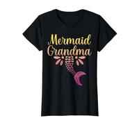 Mermaid Grand-mère sous-Marine Mythe Folklore T-Shirt Graphique avec Valeur
