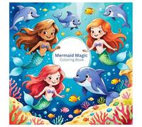 Mermaid Magic Coloring Book