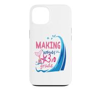 Mermaid Making Waves in 3rd Grade Girls Back to School Day Coque pour iPhone 13