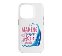 Mermaid Making Waves in 3rd Grade Girls Back to School Day Coque pour iPhone 14 Pro