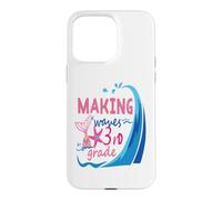 Mermaid Making Waves in 3rd Grade Girls Back to School Day Coque pour iPhone 15 Pro Max