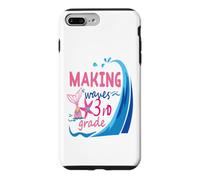 Mermaid Making Waves in 3rd Grade Girls Back to School Day Coque pour iPhone 7 Plus/8 Plus