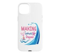Mermaid Making Waves in Daycare First Day of Day Care School Coque pour iPhone 15 Plus