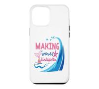 Mermaid Making Waves in Kindergarten Girl Back to School Day Coque pour iPhone 12 Pro Max
