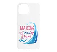 Mermaid Making Waves in Preschool First Day of Pre K School Coque pour iPhone 15