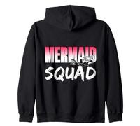 Mermaid Squad Her Women Sirènes Mignonnes sirène Sweat à Capuche