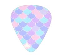 Mermaid Tattoo Wzywhj Prints Lot de 12 médiators en ABS pour guitare basse, ukulélé, guitare acoustique ou électrique