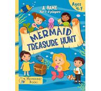 Mermaid Treasure Hunt: for a Kids' Birthday Party | All you need in one kit | For 1-8 players | Ages 4-7