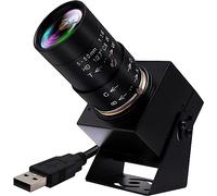 Mermaid Webcam USB 4K Zoom manuel 5-50 mm CS Mount Objectif variable PC Camera UVC Computer Camera 8MP Caméra industrielle IMX415 USB2.0
