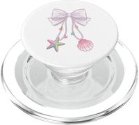 Mermaidcore Nœud en Perles Motif étoile de mer Coquillage PopSockets PopGrip pour MagSafe