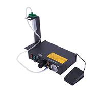 Mermajestic Distributeur de colle semi-automatique 982 - Pistolet à colle de précision - Distributeur de colle liquide avec aspiration sous vide - Pour bijoux électroniques, bijoux, modélisme