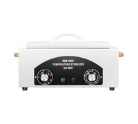 Mermajestic Machine de stérilisation 300 W pour outils en métal, appareil de nettoyage à haute température avec minuterie et fer inoxydable, stérilisateur pour instruments, outils médicaux et