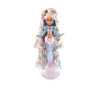 Mermaze Mermaidz Winter Waves - KISHIKO - Avec 1 poupée sirène, 1 nageoire avec changement de couleur, 1 queue remplie de paillettes & accessoires - Dès 4 ans