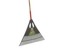 MERMIER Balai à gazon - Fil plat résine 25 dents