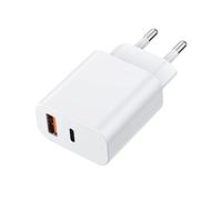 MEROM 20W Chargeur USB C USB A Rapide 2 Ports PD QC3.0 Compatible avec I Phone 14/13/12/12 Mini/12Pro/12 Pro Max/11/11 Pro Max/XS Max/XR/X Samsung Galaxy Xiaomi Huawei Adaptateur