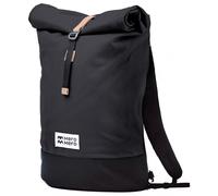 MeroMero - Annecy Bike Bag 10-15 - Sac à dos journée - dark grey / nude leather