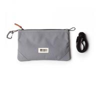 MeroMero - Stuff Pouch V2 - Sac à bandoulière - One Size - stone grey / brown leather