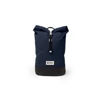 MeroMero - Wanaka Bag - Sac à dos urbain Navy Blue / Cream Leather - 10 - 15 L