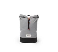 MeroMero - Wanaka Bag - Sac à dos urbain Stone Grey / Brown Leather - 10 - 15 L
