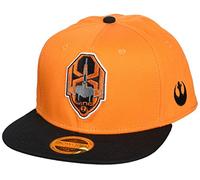 Meroncourt The Force Awakens X-Wing Resistence Snapback - Casquette De Baseball - Mixte - Orange - Taille Unique (Taille Fabricant: One Size)