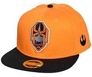 Meroncourt The Force Awakens X-Wing Resistence Snapback - Casquette De Baseball - Mixte - Orange - Taille Unique (Taille Fabricant: One Size)