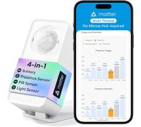 Meross Détecteur de Présence Matter Over Thread IP67 avec mmWave