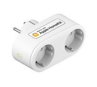 Meross HomeKit-Prise Intelligente 2 en 1 pour Touriste,Wifi,UE,Télécommande,Commande Vocale,Compatible avec Alexa Google Home SmartThings - Type EU Version 1 UNIT